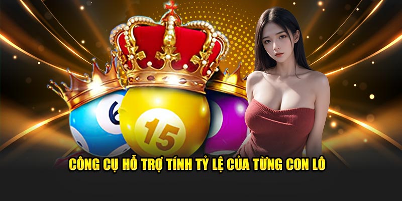 Công cụ uy tín hỗ trợ tính tỷ lệ của từng con lô khác nhau  